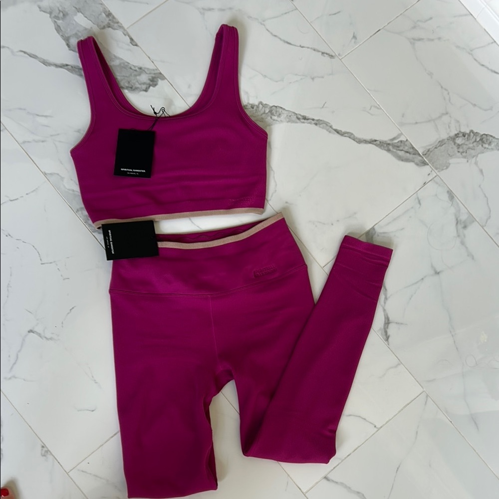 Spiritual Gangster Love Seamless Collection Set, NWT S